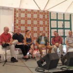 Dance callers discussion panel at the Champlain Valley Folk Festival, Burlington, VT