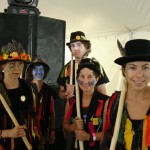 Ready to dance with On the Border Morris